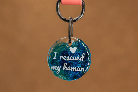 Fun penning - I rescued my human
