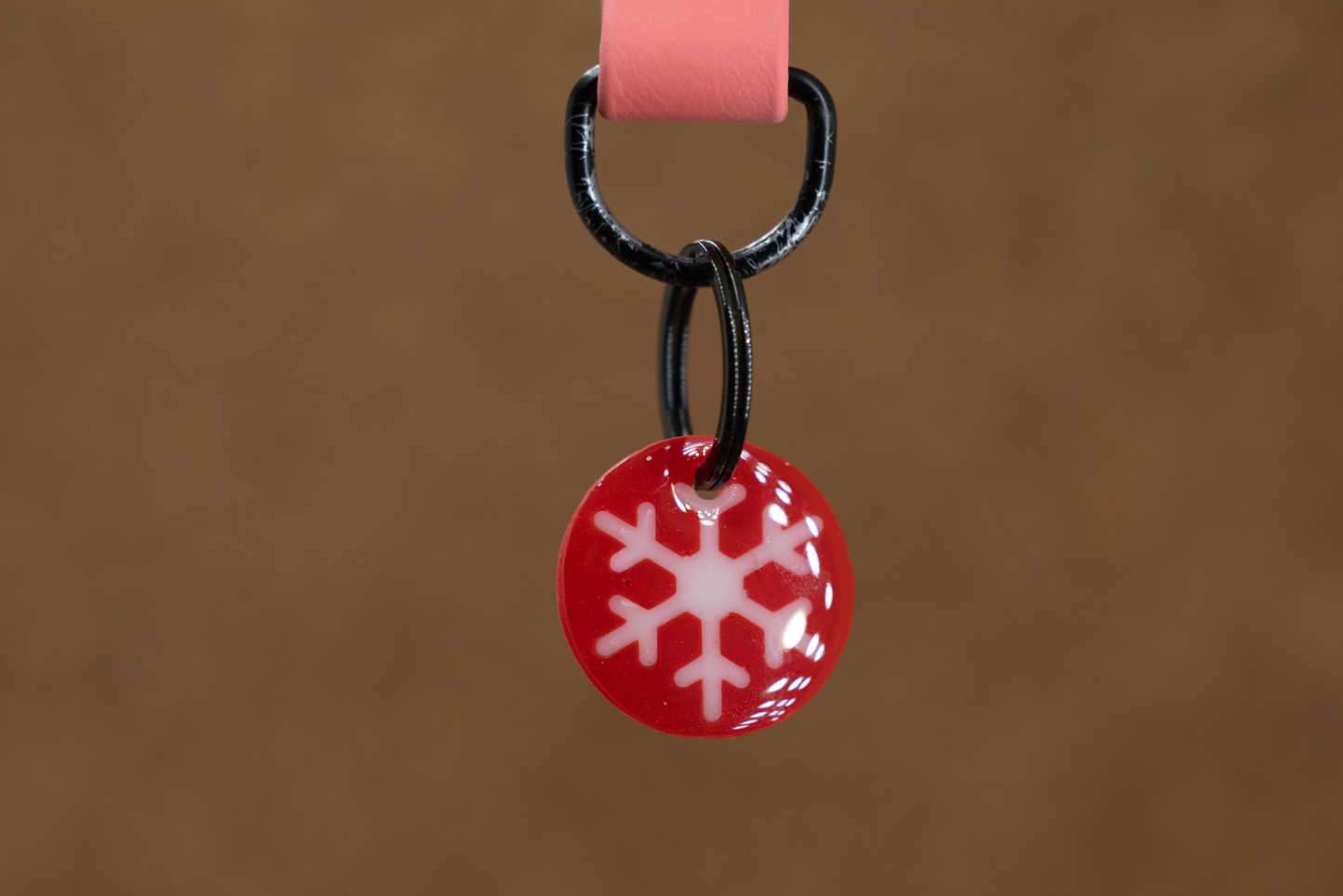 Hondenpenning Snowflake Noel
