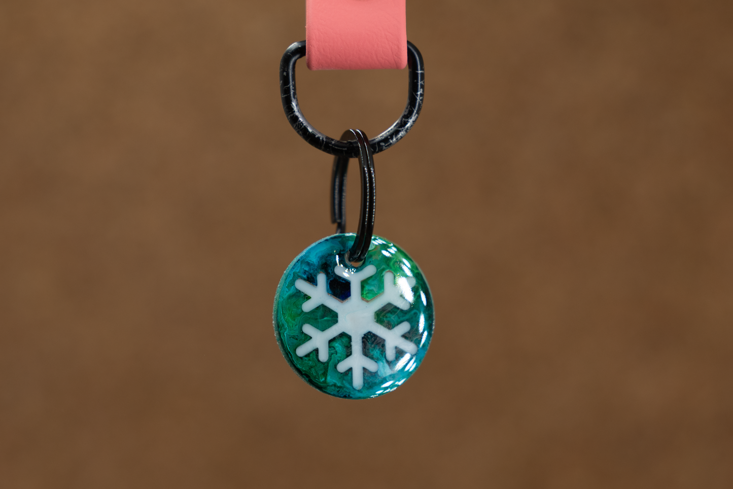 Hondenpenning Snowflake Frost