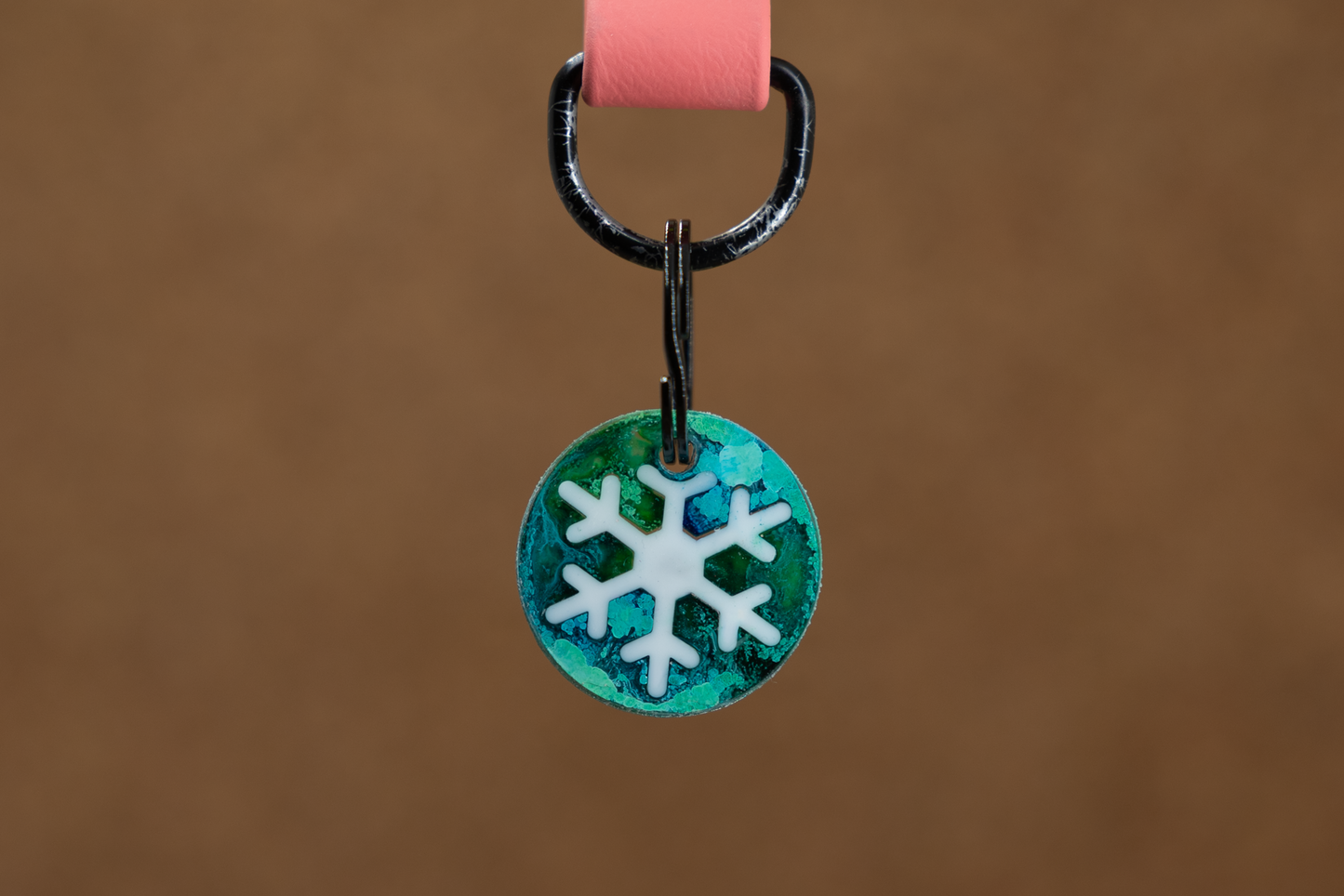 Hondenpenning Snowflake Frost